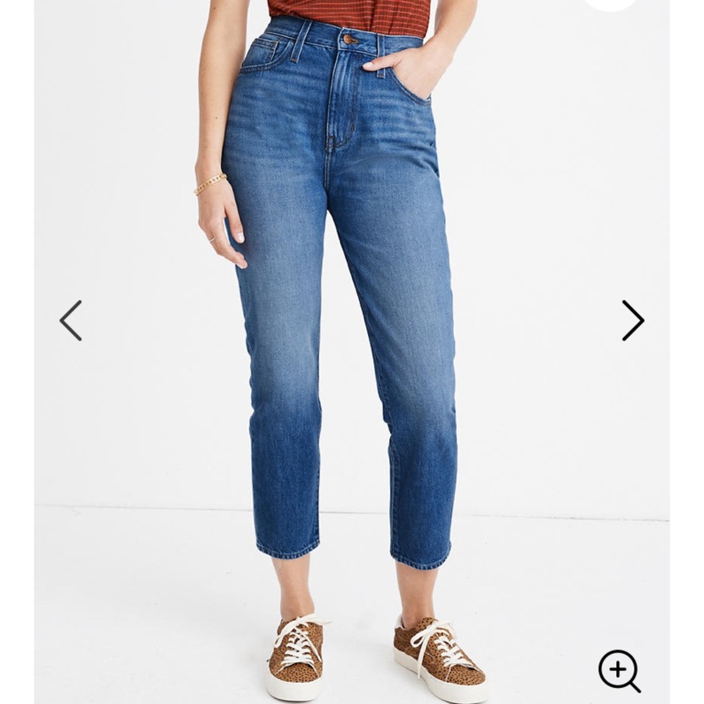 Madewell Stratfield Mom jean